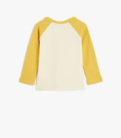 Ronde kraag Lange mouw T-shirt