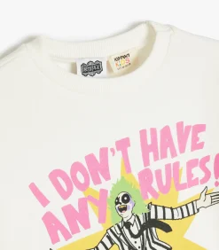 Ronde kraag Met drukwerk Sweatshirt