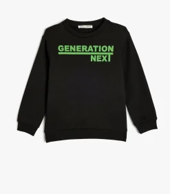 Ronde kraag Met drukwerk Sweatshirt