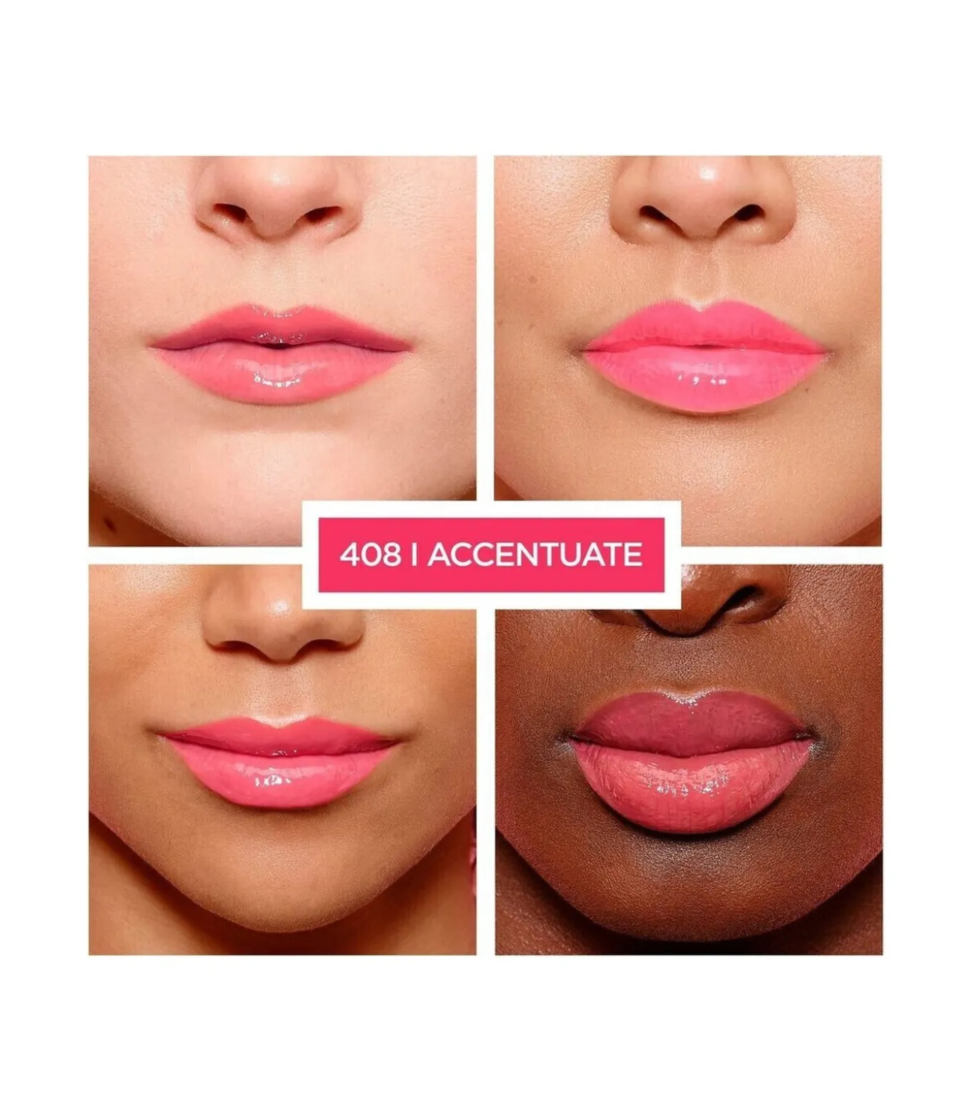 Rouge Signature Plump-In-Gloss Volume-Effect - 408 Accentua