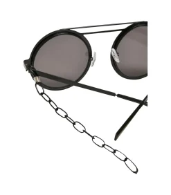 ROUND - Zonnebril - Zwart