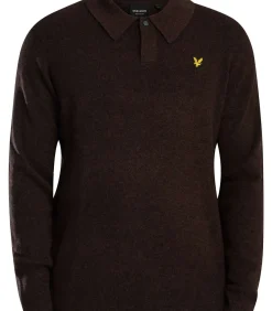 Rugby Relaxed Poloshirt Van Lamswolmix