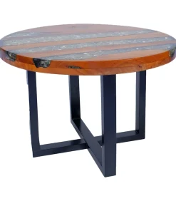 Salontafel massief teakhout hars 60 cm