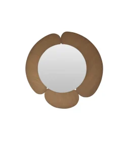 Sara - Spiegel in licht mindihout 110 x 110 cm