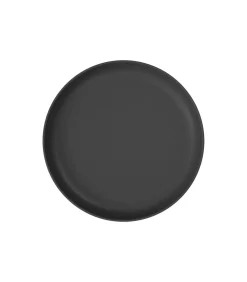 Schaal plat zwart Iconic