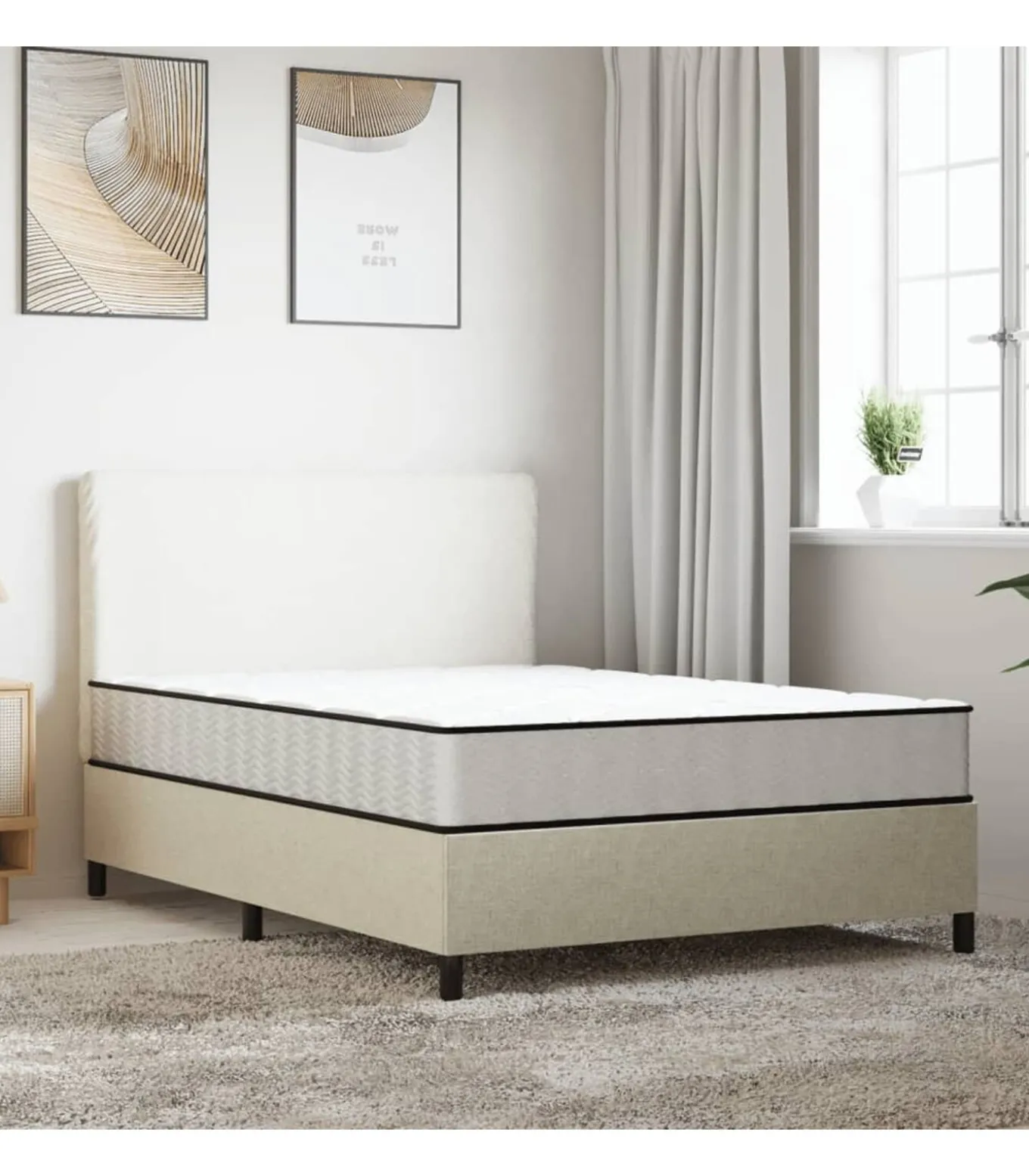 Schuimmatras middelzacht 90x200 cm