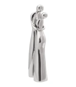 Sculptuur Zilver 10 x 16 x 49 cm Aluminium