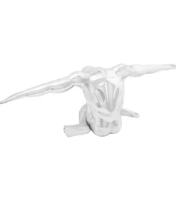 Sculptuur Zilver 63 x 20 x 22 cm Aluminium