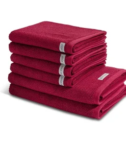 Selection - Organic Cotton 6-delige handdoekenset