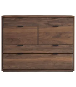 Senson - Massief notenhouten ladekast