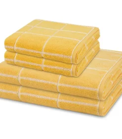 Sensual Skin Karo - 4-delige handdoeken set