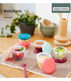 Set van 12 Babybols - Baby Maaltijdpotjes