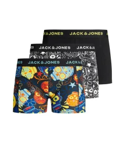 Set van 3 boxershorts voor kinderen Jacdenim