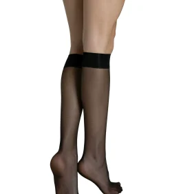 Set van 2 paar kniehoge sokken 15 DEN Pretty