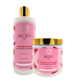 Shampoo en Masker Set met Watermeloenextracten