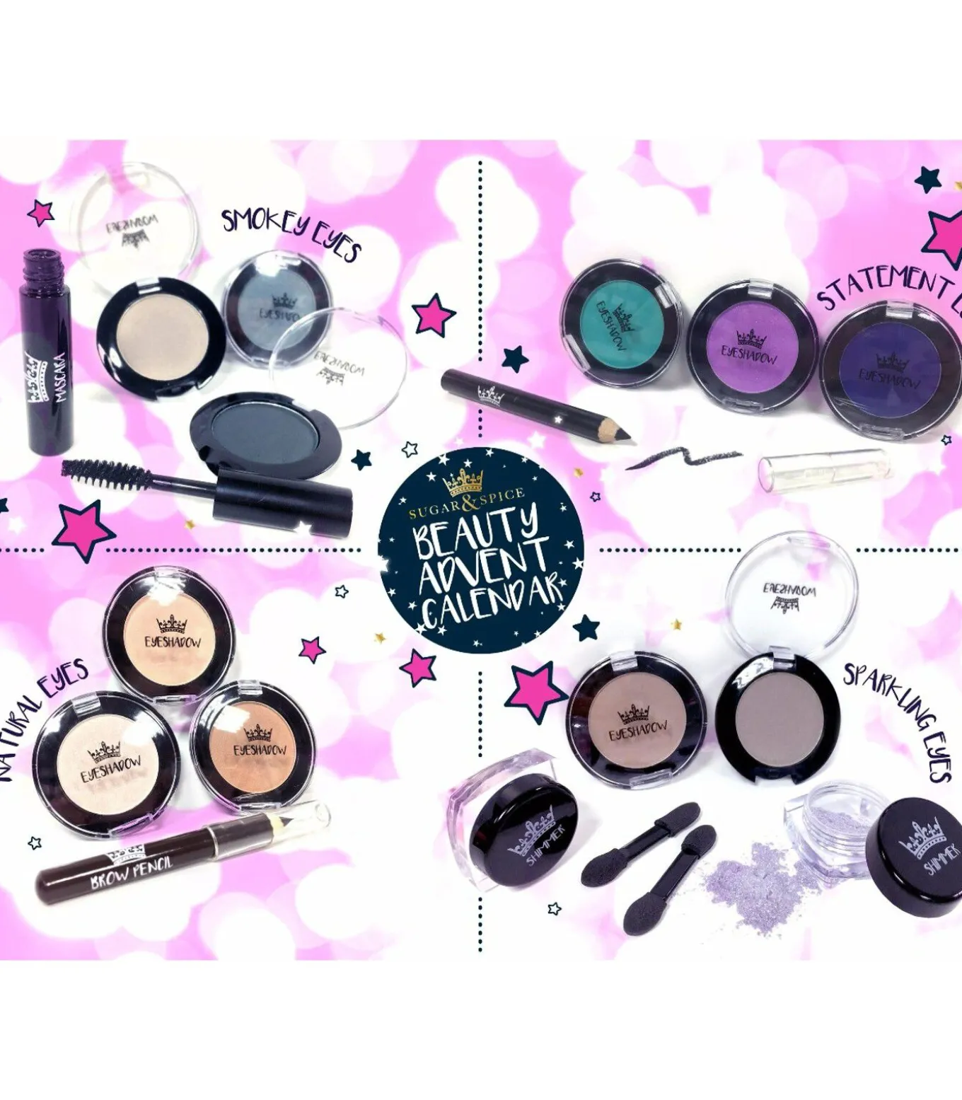 Shine Like a Star make-up en accessoires adventskalender