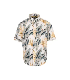 Shirt met korte mouwen bedrukt