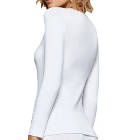 Shirt met ronde hals en lange mouwen Thermo