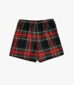 Shortslengte (halverwege de kuit) Normale taille Broekenrots