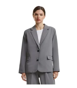 SINGLE-BREASTED - Blazer - Anthraciet Grijs