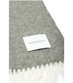 Sjaal Lamswol Groen Beige