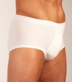 slip basic cotton 1-1 rib white
