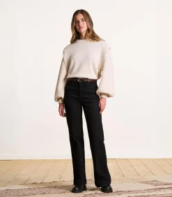 Smalle bruine leren riem met pythonprint en hoefijzervormige gesp