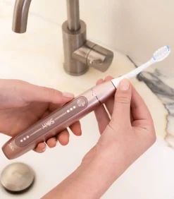 SonicYou Set - Mondverzorging - Elektrische Tandenborstel Roze & Zwart