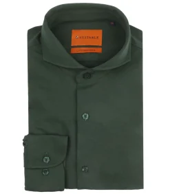 Sorona Overhemd Donkergroen