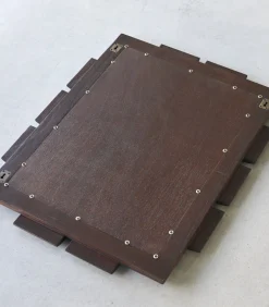 Spiegel in mindihout 85x67,5 cm Isaac