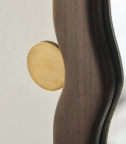 Spiegel in mindihout 80x50 cm Agate