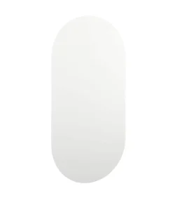 Spiegel met LED-verlichting ovaal 60x30 cm glas