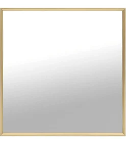 Spiegel 60x60 cm goudkleurig