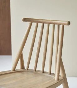 Stoel in massief acaciahout Léa