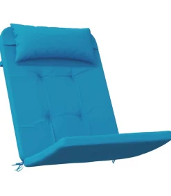 Stoelkussens 2 st Adirondack oxford stof lichtblauw