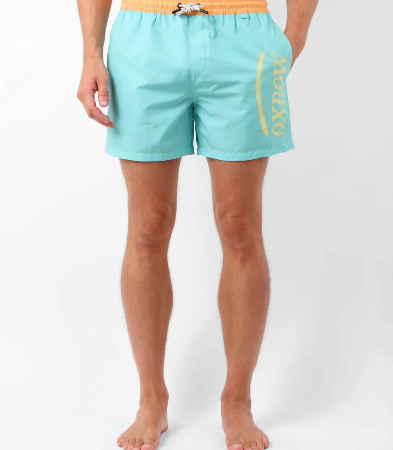 Strand korte stretch grafische print BEACHBREAK