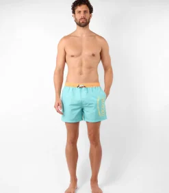 Strand korte stretch grafische print BEACHBREAK