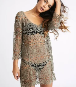 STRANDKLEDING JURK Kaki MOLLY DREAMLAND