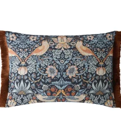 Strawberry Thief Blue Sierkussen