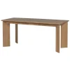 Tablo Eettafel Afgerond DL 180 cm - Eikenhout - Transparant