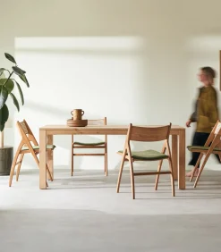 Tafel in massief eikenhout met knoesten 6-8 pers. Eden