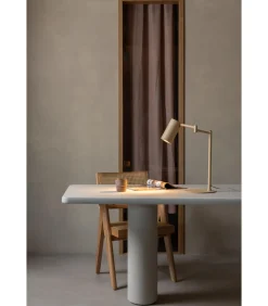 Tafellamp Bilbao - Beige - 35x20x47.5cm