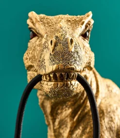 Tafellamp Dinosaurus Rexy/goud