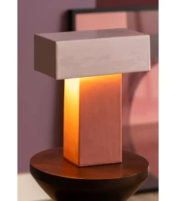 Tafellamp Grato Recto - Roze - 32x15x35cm