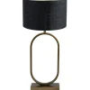 Tafellamp Jamiri/Praya - Ant, Brons/Zwart - Ø30x67cm