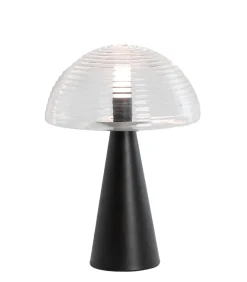 Tafellamp Mueda - Zwart - Ø30cm