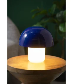 Tafellamp Nuevo Mini Mushroom - Blauw - 20x20x20cm