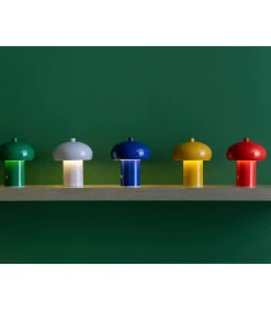 Tafellamp Retro Seta Led - Groen - 12.5x12.5x15cm