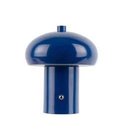 Tafellamp Retro Seta Led - Blauw - 12.5x12.5x15cm