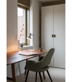 Tafellamp Stavanger - Grijs - 28x20x51cm